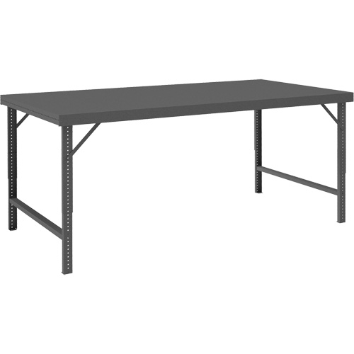 Durham Manufacturing WBF-4896-95 &eacute;tabli &agrave; jambes pliantes r&eacute;glables