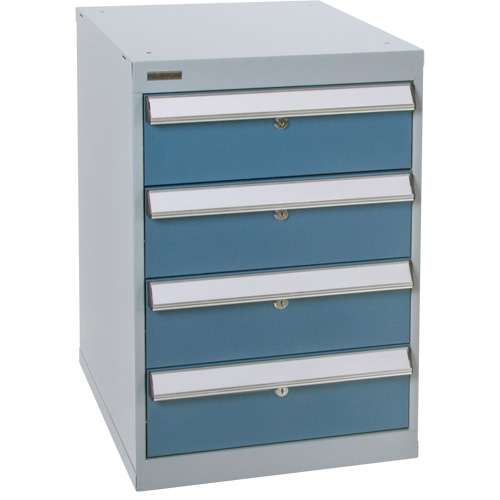 KLETON FH669 &eacute;tabli &agrave; quatre tiroirs sur pi&eacute;destal, 18" la x 21" p x 28" h