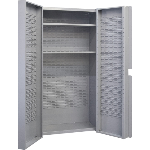 KLETON FH820 Deep Door Combination Cabinet, 38" W x 24" D x 72" H, Grey