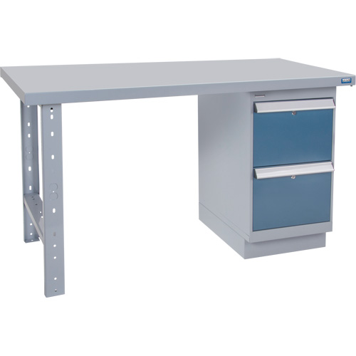 KLETON FI554 Workbench, 72" W x 30" D x 34" H, 2500 lbs. Capacity