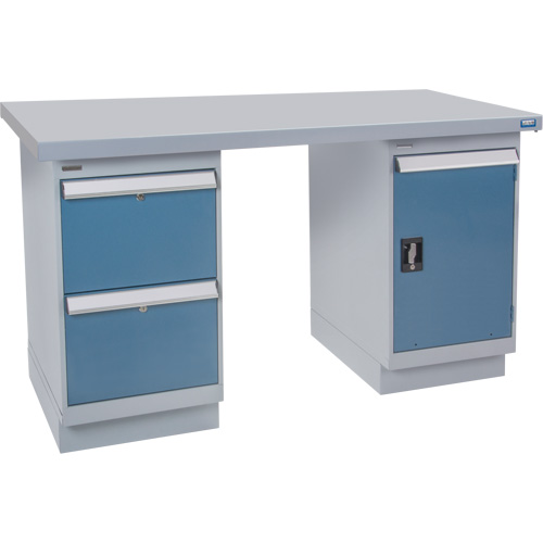 KLETON FI676 &eacute;tabli, 60" la x 24" p x 34" h, Capacit&eacute; 2500 lb