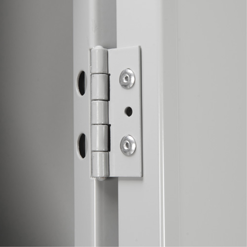 Anthony Steel Mfg. CL-T-3-12X18X72_A124 Clean Line Lockers, 3 -tier, Bank of 3, 36" x 18" x 72", Steel, Grey, Rivet (Assembled)