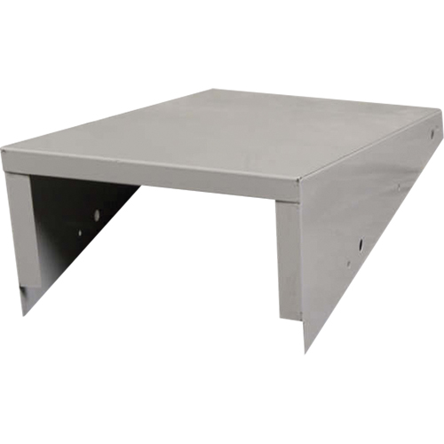 Anthony Steel Mfg. CL-SLPT-48X18X6_A124 Clean Line Economy Lockers Slope Top, 4 Bank, 18" D x 48" W x 6" H, Grey, Steel