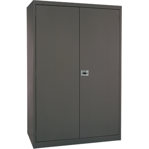 Anthony Steel Mfg. SC-36X24X72-22-A127 Deep Hi-Boy Storage Cabinet, Steel, 4 Shelves, 72" H x 36" W x 24" D, Charcoal