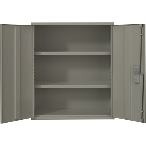 Perfix Inc. 88 R 20-18-9363 Armoire de rangement Lo-Boy, Acier, 2 Tablettes, 40" h x 36" la x 18" P, Gris