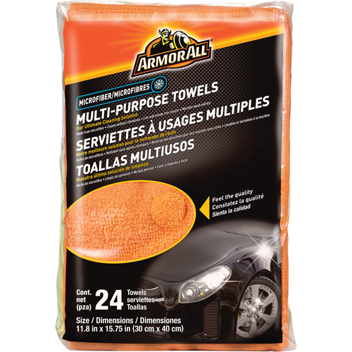 Armor All 18827 Multi-Purpose Microfibre Cleaning Towels