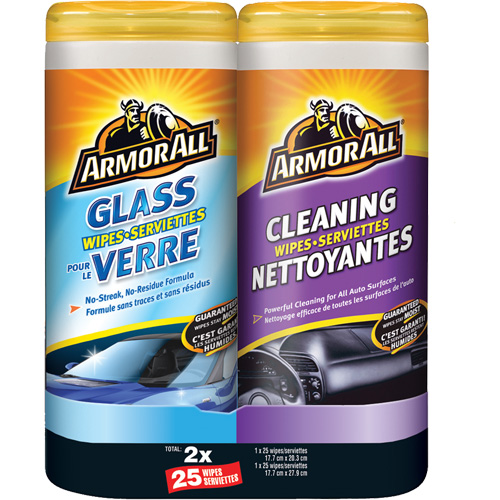 ARMOR ALL Vehicle Wipes Multipack FLT149 (17375) Shop Automotive