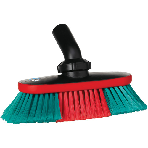 Vikan 526852 Transport Line Water-Fed Vehicle Brush with Adjustable Head