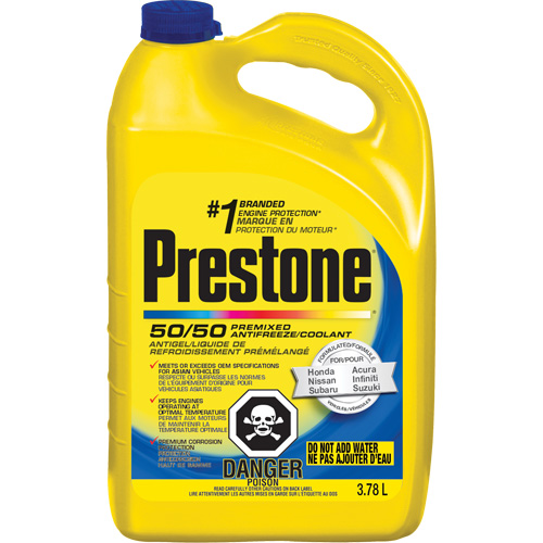 Prestone 78015 Asian Motor Antifreeze/Coolant, 3.78 L, Jug