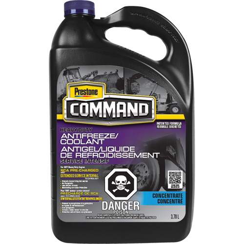 Prestone 74005 Command&reg; Heavy-Duty ESI Concentrate Antifreeze/Coolant, 3.78 L, Jug