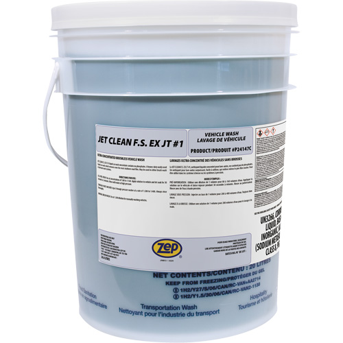 Zep P24147C Jet Clean Brushless Vehicle Pre-Spray, 20 L, Pail