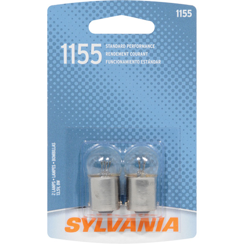 Sylvania 36495 1155 Mini-ampoule automobile de base, Incandescente, 7,97 W, Blanc cass&eacute;