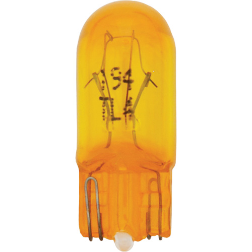 Sylvania 34821 194NA Basic Mini Automotive Bulb, Incandescent, 3.78 W, Amber
