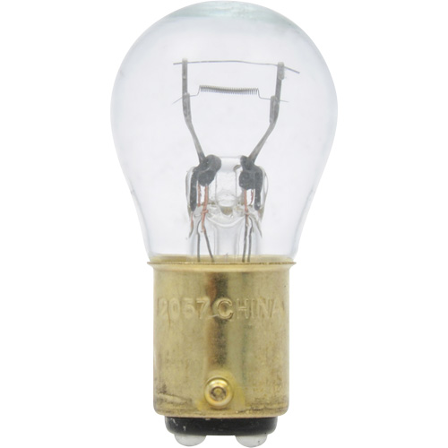 Sylvania 37607 2057 Basic Mini Automotive Bulb, Incandescent, 26.88 W, Off White