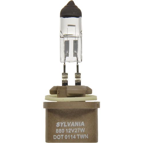 Sylvania 31572 880 Basic Fog Light Bulb, Halogen, 27 W, Off White
