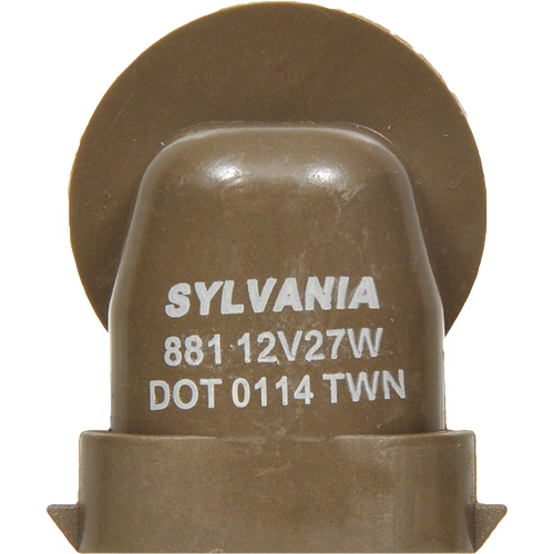 Sylvania 31573 881 Basic Fog Light Bulb, Halogen, 27 W, Off White