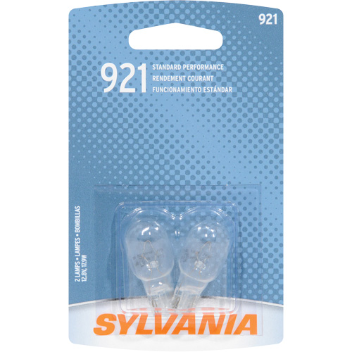 Sylvania 35935 921 Basic Mini Automotive Bulb, Incandescent, 17.92 W, Off White