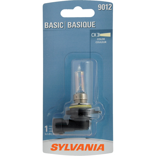 Sylvania 31561 9012 Ampoule de base pour feu avant, Halog&egrave;ne, 60 W, Blanc cass&eacute;