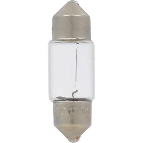 Sylvania 38671 DE3175 Basic Automotive Bulb, Incandescent, 10 W, Off White