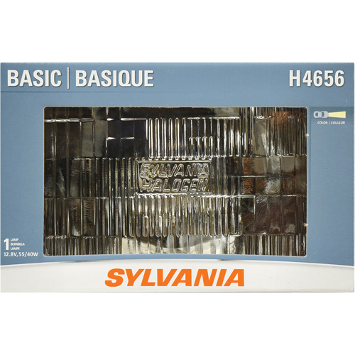 Sylvania 30825 Phare automobile scell&eacute; de base H4656, 35 W, Blanc cass&eacute;