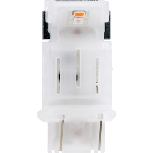 Sylvania 38882 Mini-ampoule automobile 3157A, DEL, 0,5 W/12,8 W, Ambr&eacute;e