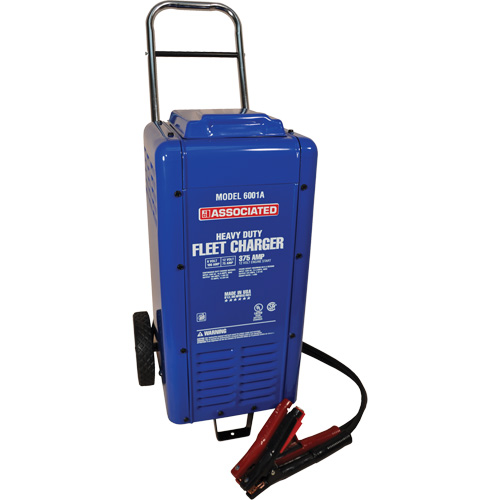 Associated Equipment  6001A 6.5 Volt Heavy-Duty Wheeled Fleet Charger
