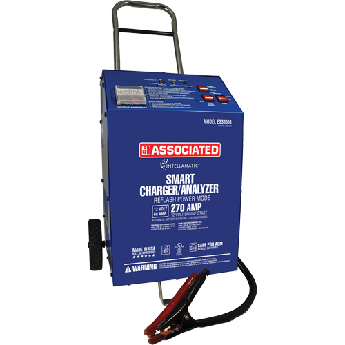 Associated Equipment  ESS6008 Intellamatic&reg; 12 Volt 60 Amp Wheeled Charger
