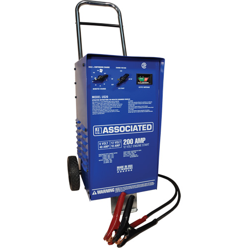Associated Equipment  US20 Chargeur rapide 6/12 V &agrave; roues