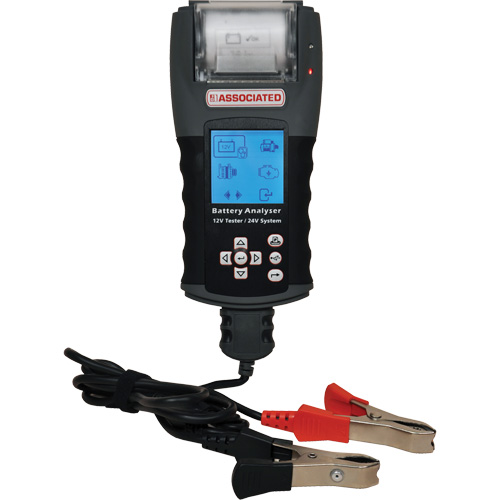 Associated Equipment  12-2415 Graphical Hand-Held Tester with Thermal Printer & USB Port