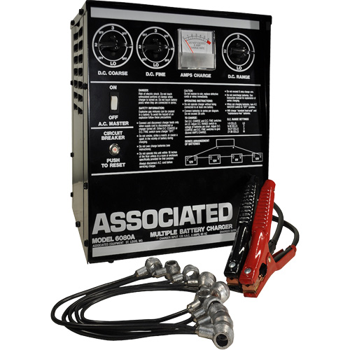 Associated Equipment  6080A Chargeur multi batteries