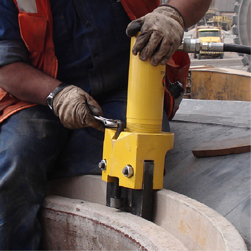 Esco 10103 D&eacute;monte-talons hydraulique OTR pour pneu g&eacute;ant s&eacute;rie Pro