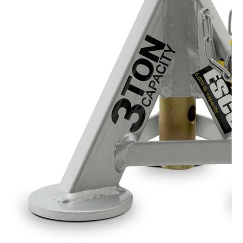 Esco 10499-PAIR B&eacute;quilles de cric &agrave; profil bas de performance Shorty, Capacit&eacute; de 3 tonnes, 11" - 17" h