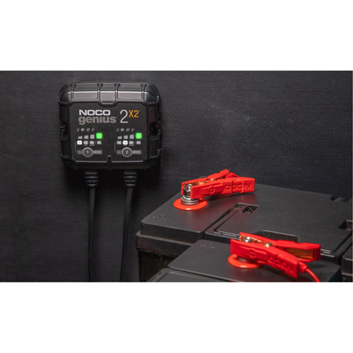 NOCO GENIUS2X2 Genius&reg; 2X2 2-Bank, 4-Amp Battery Charger