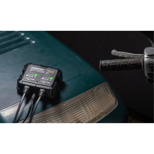 NOCO GENIUS2X2 Genius&reg; 2X2 2-Bank, 4-Amp Battery Charger