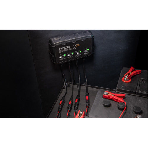 NOCO GENIUS2X4 Genius&reg; 2X4 4-Bank, 8-Amp Battery Charger