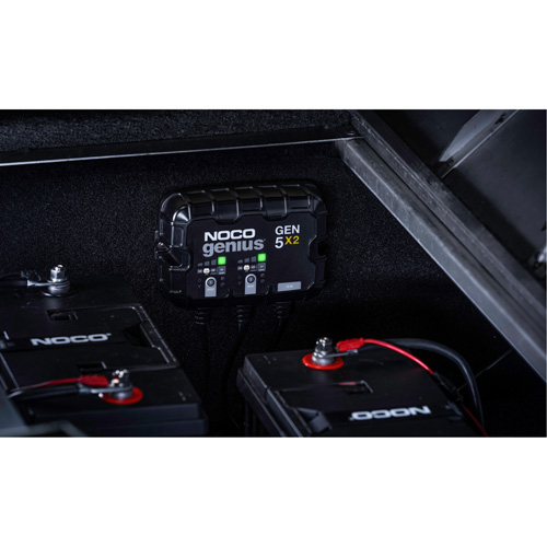 NOCO GEN5X2 Genius&reg; Gen5X2 2-Bank, 10-Amp On-Board Battery Charger