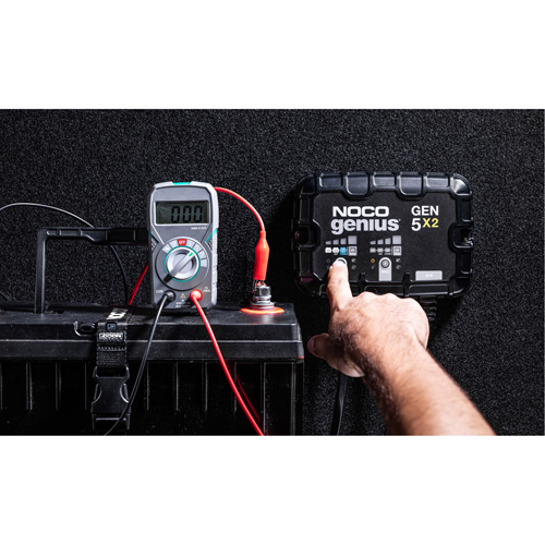 NOCO GEN5X2 Genius&reg; Gen5X2 2-Bank, 10-Amp On-Board Battery Charger