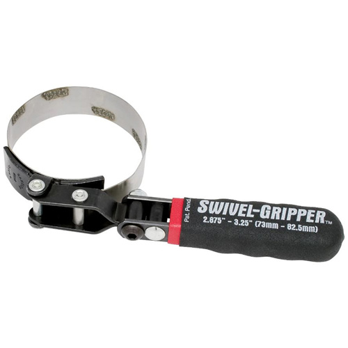 LISLE 57020 Petite cl&eacute; antid&eacute;rapante &agrave; prise pivotante pour filtre &agrave; huile