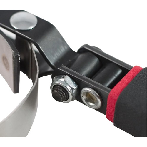 LISLE 57030 Swivel Grip No-Slip Oil Filter Wrench, 3-1/2" - 3-7/8" Filter Capacity