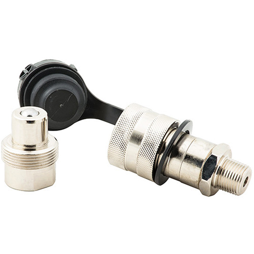 BVA Hydraulics CH38 Jeu de raccords &agrave; d&eacute;bit &eacute;lev&eacute;, Acier, 3/8", NPTF femelle/NPTF m&acirc;le, 10 000 PSI