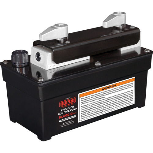 NORCO Lifting 910165 Air Hydraulic 10000 PSI Hand Operated Pump without Gauge