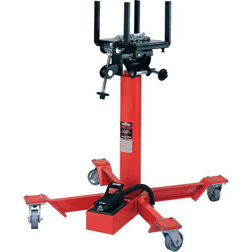 NORCO Lifting 72701A Under Hoist Air Hydraulic Truck Transmission Jack, 1 Ton(s) Lifting Capacity
