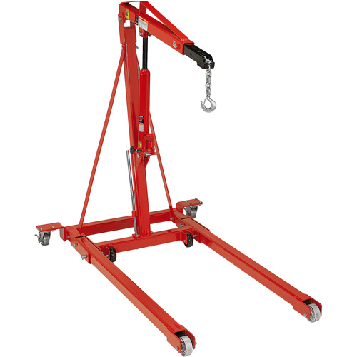 NORCO Lifting 78106A Grue pliante pour moteur, Capacit&eacute; 2500 lb (1,25 tonne)