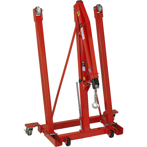 NORCO Lifting 78106A Grue pliante pour moteur, Capacit&eacute; 2500 lb (1,25 tonne)