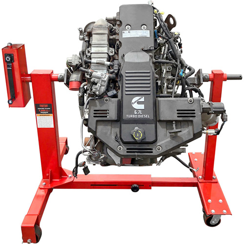 NORCO Lifting 78230 75:1 Gear-Driven Engine Stand, 1 tons Capacity, 42" H