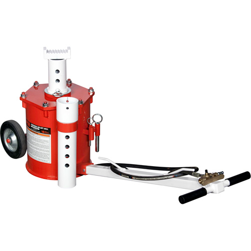 NORCO Lifting 82990C Portable Air Lift Jack, 10 Ton(s) Capacity, 17-3/4" - 49-3/8" H