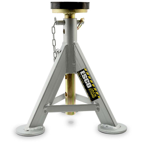 Esco 10498-PAIR Performance Jack Stand, Locking Pin, 3 tons Capacity, 13-1/6" - 21-1/2" H