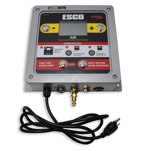 Esco 10965 Digital Wall-Mounted Aluminum Tire Inflator