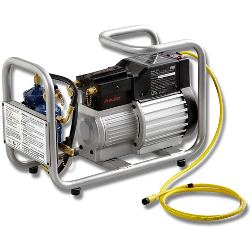 CPS TRSA21 Aspirateur de r&eacute;frig&eacute;rant R134A et R1234YF avec collecteur