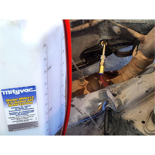 MITYVAC MV6412A Syst&egrave;me de remplissage de liquide de transmission automatique de 2,5 gallon